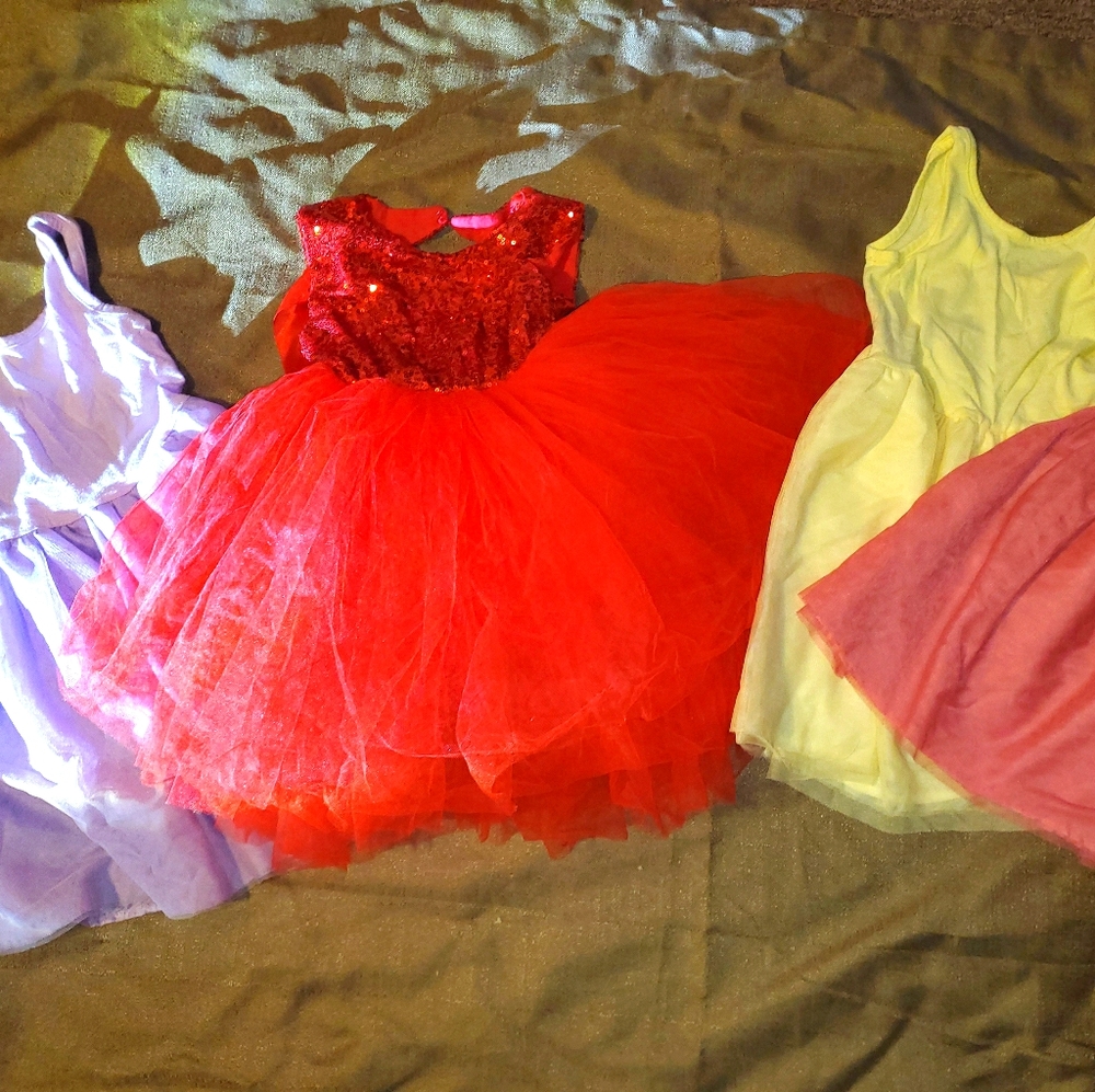 4 tulle dresses